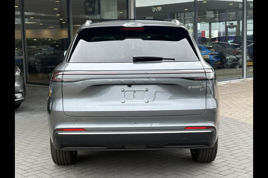 GEELY Starray EM-i 1.5 Max+ | Panorama | Stoelen voor & achter verwarmd | Memory Seats | 360 Camera | 19 Inch LMV | 136km elektrisch bereik