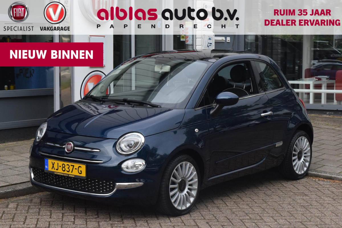 Fiat 500 80pk Turbo Lounge|Automaat|Carplay|Unieke km!