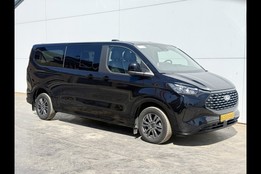 Ford Tourneo Custom 233PK PHEV Automaat Ex BTW/Ex BPM Titanium 9-Personen LED Lichtmetalen Velgen PDC Leren stoelen Carplay Camera Parkeersensoren Cruise Control