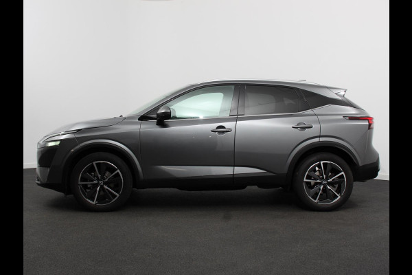 Nissan QASHQAI 1.3 MHEV Xtronic Tekna Plus Automaat Navigatie Apple Carplay/Android Auto Parkeersensoren 360 camera Adaptive cruise control Panoramadak Elektrische achterklep Elektrische bestuurderstoel Stoel-en stuurverwarming Ledverlichting Climate Control