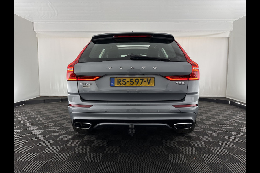 Volvo XC60 2.0 T8 R-Design Twin Engine AWD (Plug-In) (INCL-BTW) *PANO | LEATHER-MICROFIBRE | FULL-LED | KEYLESS | AIR-SUSPENSION | HEATED-SPORTSEATS | DIGI-COCKPIT | CAMERA | NAVI-FULLMAP | ECC | PDC | CRUISE | TOWBAR | 21''ALU*
