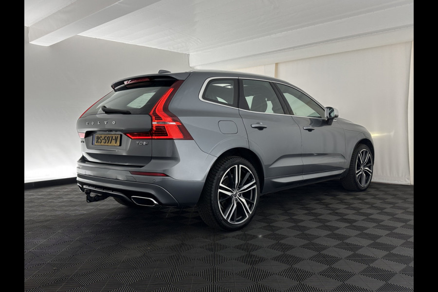 Volvo XC60 2.0 T8 R-Design Twin Engine AWD (Plug-In) (INCL-BTW) *PANO | LEATHER-MICROFIBRE | FULL-LED | KEYLESS | AIR-SUSPENSION | HEATED-SPORTSEATS | DIGI-COCKPIT | CAMERA | NAVI-FULLMAP | ECC | PDC | CRUISE | TOWBAR | 21''ALU*