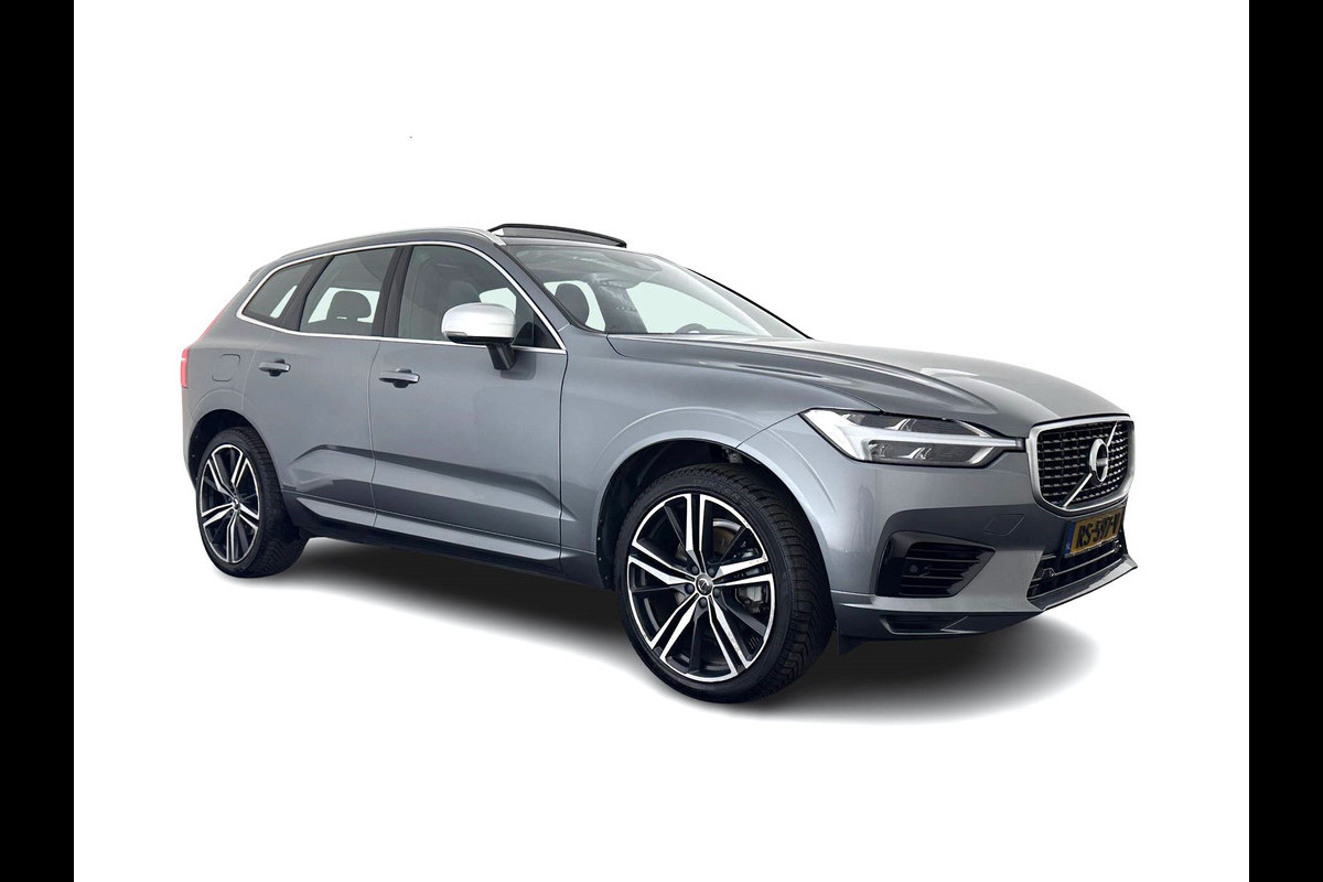 Volvo XC60 2.0 T8 R-Design Twin Engine AWD (Plug-In) (INCL-BTW) *PANO | LEATHER-MICROFIBRE | FULL-LED | KEYLESS | AIR-SUSPENSION | HEATED-SPORTSEATS | DIGI-COCKPIT | CAMERA | NAVI-FULLMAP | ECC | PDC | CRUISE | TOWBAR | 21''ALU*