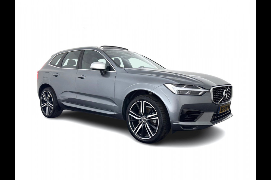 Volvo XC60 2.0 T8 R-Design Twin Engine AWD (Plug-In) (INCL-BTW) *PANO | LEATHER-MICROFIBRE | FULL-LED | KEYLESS | AIR-SUSPENSION | HEATED-SPORTSEATS | DIGI-COCKPIT | CAMERA | NAVI-FULLMAP | ECC | PDC | CRUISE | TOWBAR | 21''ALU*