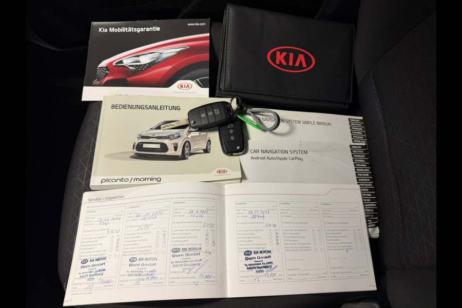 Kia Picanto 1.2 CVVT DynamicPlusLine AUT. CAMERA PARKEERSENSOREN ACHTER CRUISE CONTROL AIRCO STUURVERWARMING STOELVERWARMING NAVI