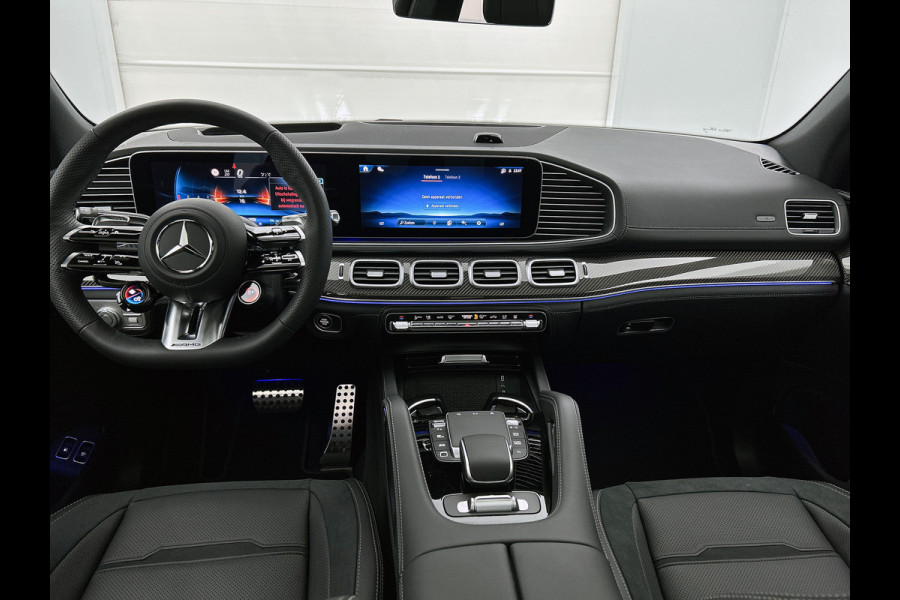 Mercedes-Benz GLE AMG 53 Hybrid 4MATIC+ Night Edition Premium Plus | Winterpakket | Sierelementen AMG carbon | MAGIC VISION CONTROL | Panoramaschuifdak | Trekhaak | Verlichte treeplanken | 22 inch kruisspaaks lichtmetalen AMG-velgen | 360° camera |