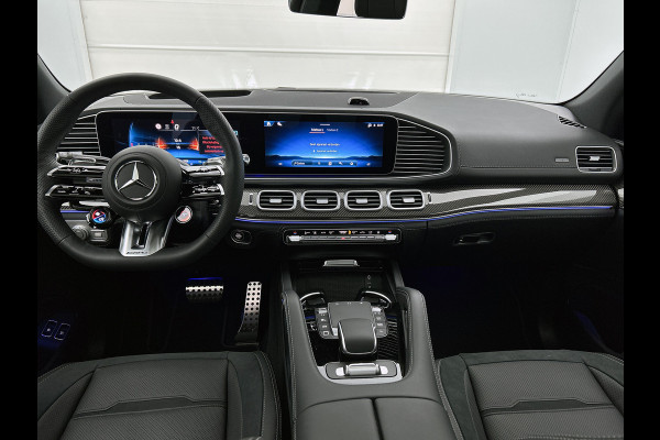 Mercedes-Benz GLE AMG 53 Hybrid 4MATIC+ Night Edition Premium Plus | Winterpakket | Sierelementen AMG carbon | MAGIC VISION CONTROL | Panoramaschuifdak | Trekhaak | Verlichte treeplanken | 22 inch kruisspaaks lichtmetalen AMG-velgen | 360° camera |