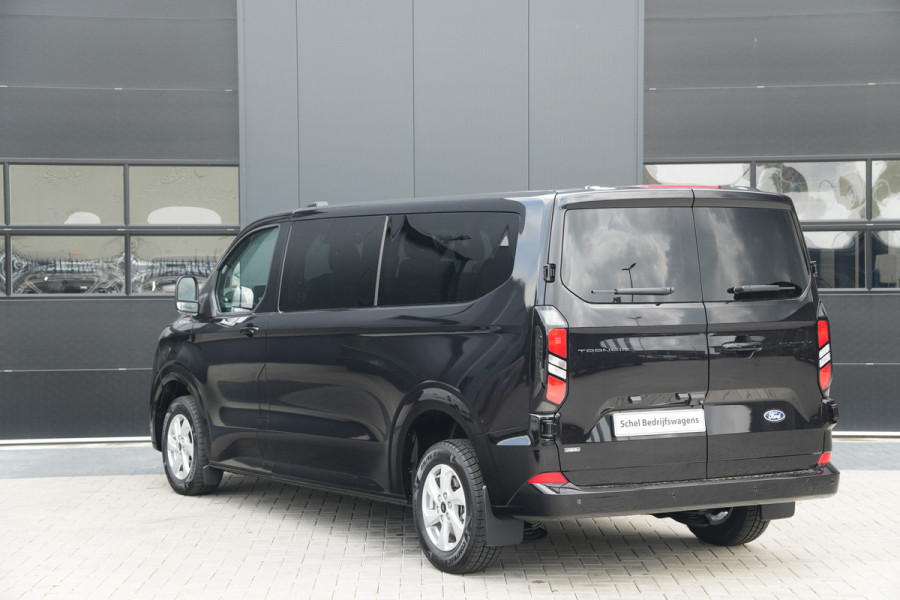 Ford Transit Custom 340 2.5 PHEV L2H1 Limited 232pk 9 Zits - Keyless - ACC - Blindspot - Camera - Carplay - Navi - Prijs excl. BTW - Rijklaar