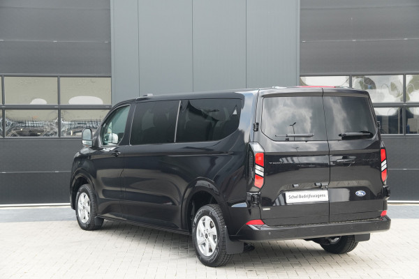 Ford Transit Custom 340 2.5 PHEV L2H1 Limited 232pk 9 Zits - Keyless - ACC - Blindspot - Camera - Carplay - Navi - Prijs excl. BTW - Rijklaar
