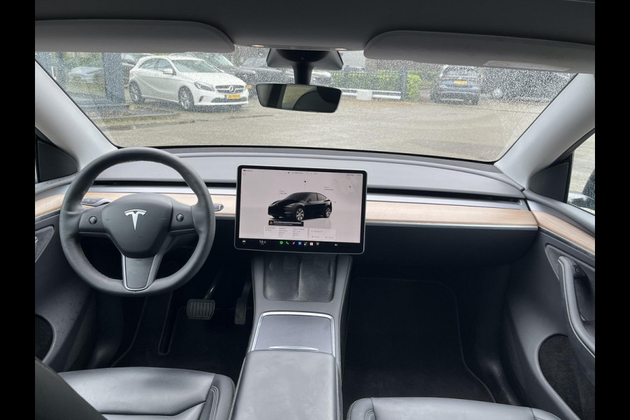 Tesla Model Y Long Range AWD 75 kWh SOH 96%| ACCU EN AANDRIJFLIJN GARANTIE T/M 09-2031 OF 192.000KM |BTW|  ELEKTRISCHE STOELEN| STOEL + STUURVERWARMING| ACHTERBANK VERWARMD