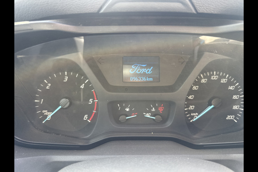 Ford Transit 2.0 TDCI 130PK L2H2 Airco Cruise Control Parkeersensoren Stoelverwarming Zwaailampen Kastwand Inbouw