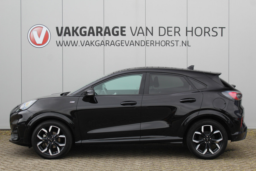 Ford Puma 1.0 EcoBoost Hybrid ST-Line X AUTOMAAT! Erg nette en goed onderhouden Ford Puma ! airco, navigatie, telefoonvoorb., cruise control, lane assist, B&O soundsystem, LED verlichting, camera, parkeersensoren v+a etc.