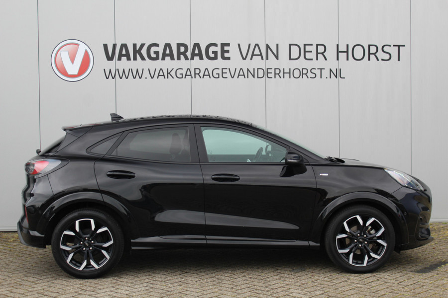 Ford Puma 1.0 EcoBoost Hybrid ST-Line X AUTOMAAT! Erg nette en goed onderhouden Ford Puma ! airco, navigatie, telefoonvoorb., cruise control, lane assist, B&O soundsystem, LED verlichting, camera, parkeersensoren v+a etc.