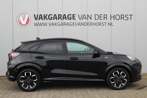 Ford Puma 1.0 EcoBoost Hybrid ST-Line X AUTOMAAT! Erg nette en goed onderhouden Ford Puma ! airco, navigatie, telefoonvoorb., cruise control, lane assist, B&O soundsystem, LED verlichting, camera, parkeersensoren v+a etc.