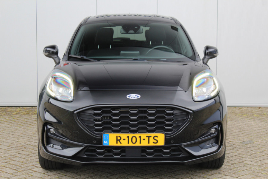 Ford Puma 1.0 EcoBoost Hybrid ST-Line X AUTOMAAT! Erg nette en goed onderhouden Ford Puma ! airco, navigatie, telefoonvoorb., cruise control, lane assist, B&O soundsystem, LED verlichting, camera, parkeersensoren v+a etc.