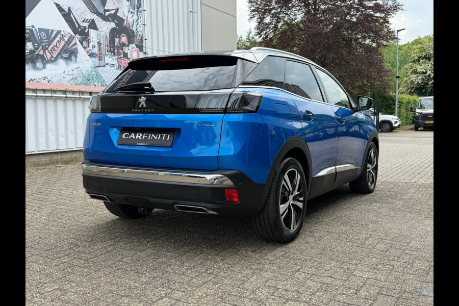 Peugeot 3008 1.6 HYbrid 225 GT Pack Business | Navigatie |Camera | Cruise | Clima | Trekhaak | 18".
