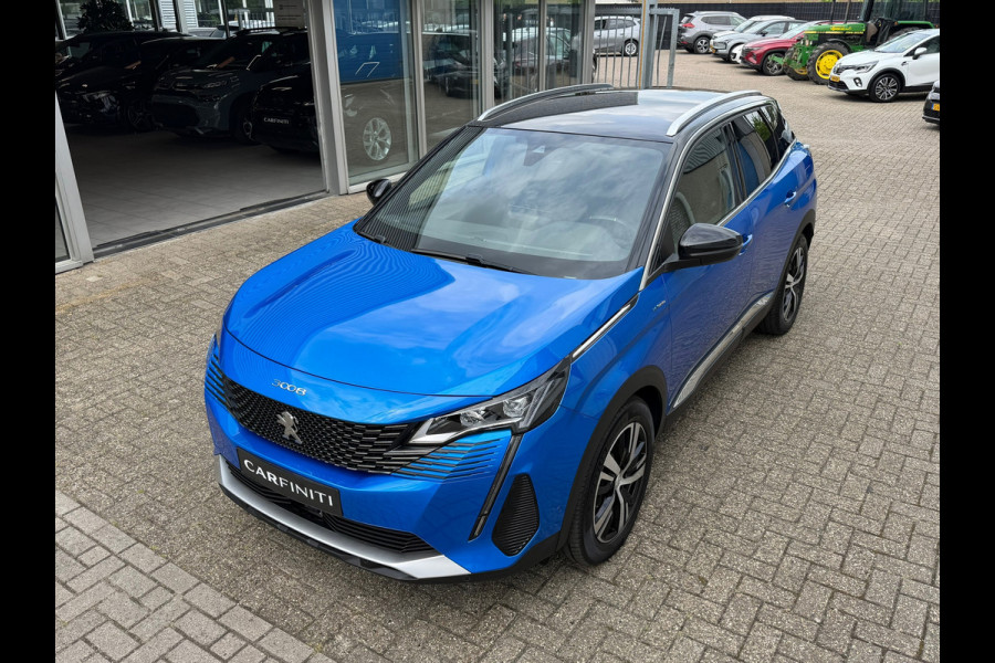 Peugeot 3008 1.6 HYbrid 225 GT Pack Business | Navigatie |Camera | Cruise | Clima | Trekhaak | 18".