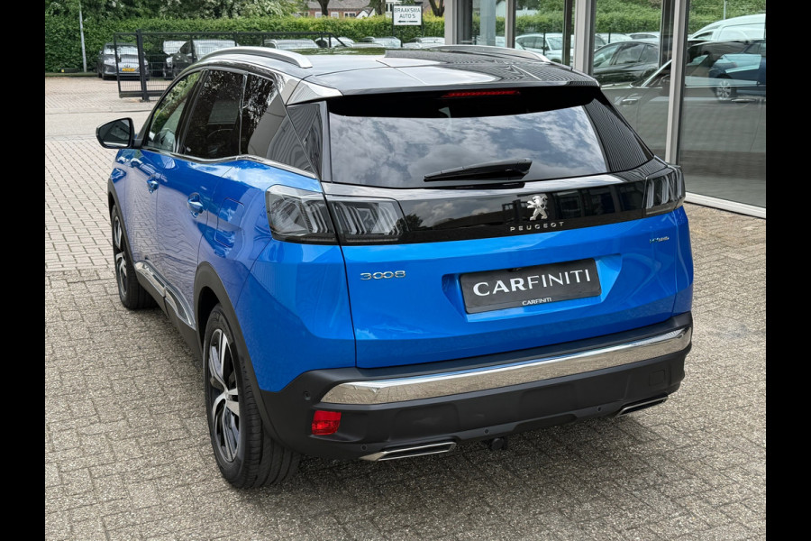 Peugeot 3008 1.6 HYbrid 225 GT Pack Business | Navigatie |Camera | Cruise | Clima | Trekhaak | 18".