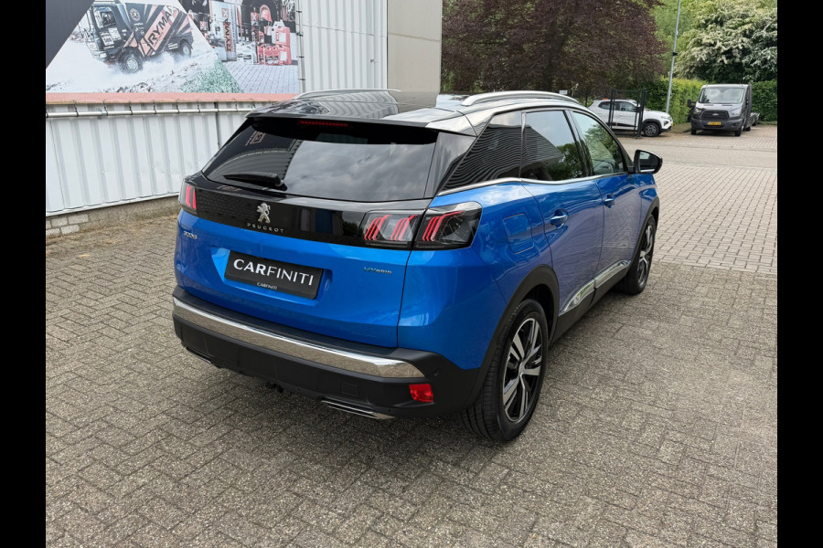Peugeot 3008 1.6 HYbrid 225 GT Pack Business | Navigatie |Camera | Cruise | Clima | Trekhaak | 18".