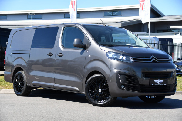 Citroën Jumpy 2.0 BlueHDI 120 L3 PB Edition Cruise, Carplay, Sensoren, 120pk, Automaat, Multimedia, Trekhaak, 6 zits, Uniek!