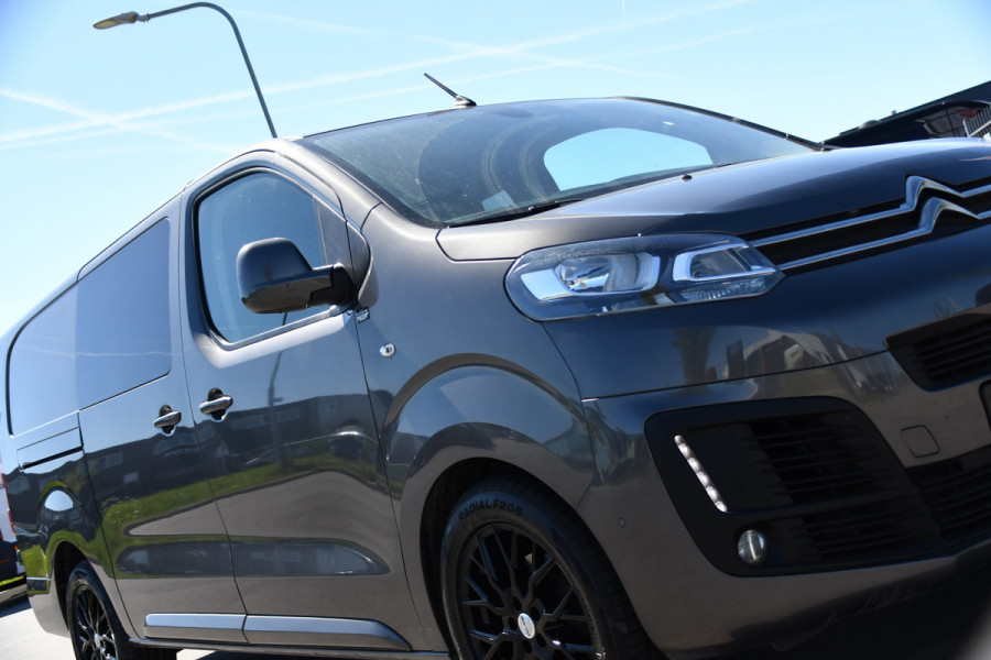 Citroën Jumpy 2.0 BlueHDI 120 L3 PB Edition Cruise, Carplay, Sensoren, 120pk, Automaat, Multimedia, Trekhaak, 6 zits, Uniek!