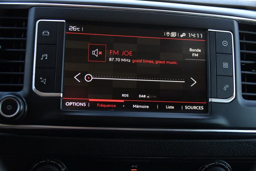 Citroën Jumpy 2.0 BlueHDI 120 L3 PB Edition Cruise, Carplay, Sensoren, 120pk, Automaat, Multimedia, Trekhaak, 6 zits, Uniek!