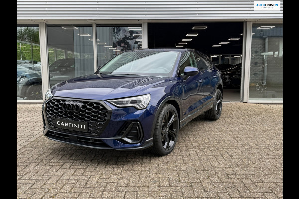 Audi Q3 Sportback 45 TFSI e S Edition 245 Pk | Navigatie | Voll Leder | ACC | Clima | Camera | 20"Licht metaal.