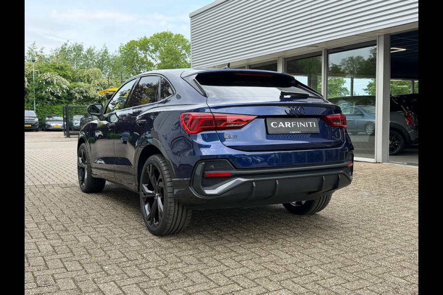 Audi Q3 Sportback 45 TFSI e S Edition 245 Pk | Navigatie | Voll Leder | ACC | Clima | Camera | 20"Licht metaal.