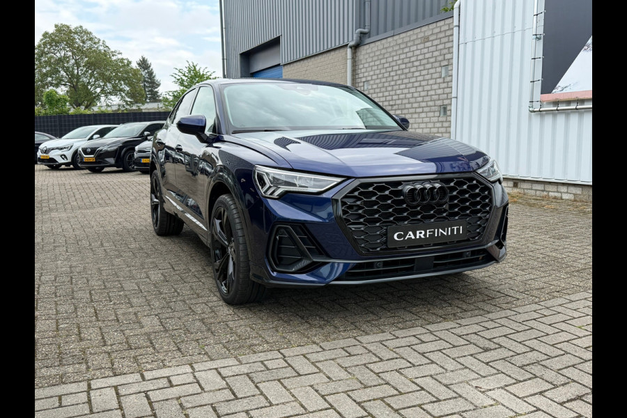 Audi Q3 Sportback 45 TFSI e S Edition 245 Pk | Navigatie | Voll Leder | ACC | Clima | Camera | 20"Licht metaal.