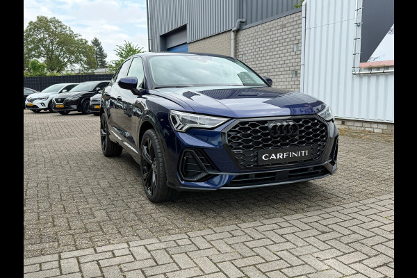 Audi Q3 Sportback 45 TFSI e S Edition 245 Pk | Navigatie | Voll Leder | ACC | Clima | Camera | 20"Licht metaal.