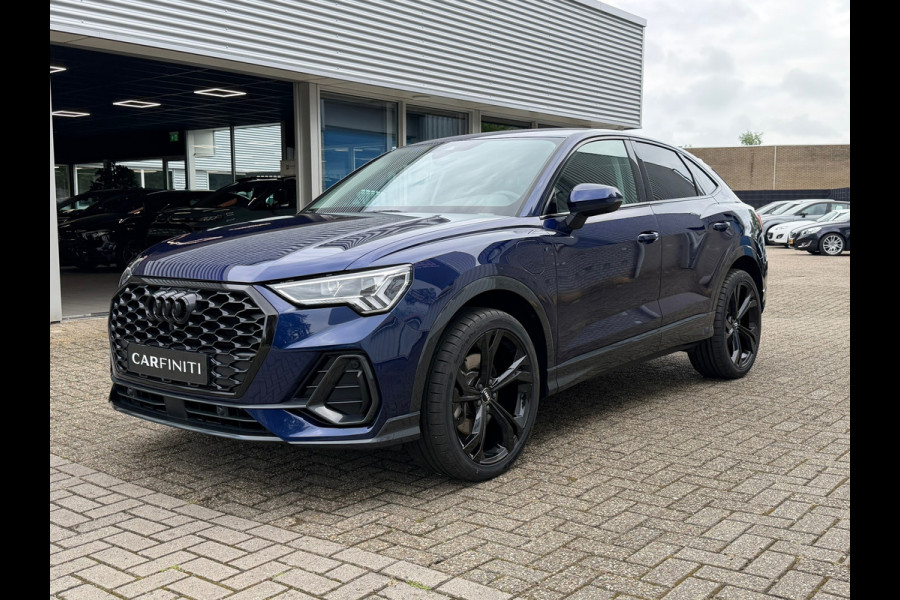 Audi Q3 Sportback 45 TFSI e S Edition 245 Pk | Navigatie | Voll Leder | ACC | Clima | Camera | 20"Licht metaal.