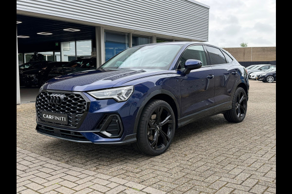 Audi Q3 Sportback 45 TFSI e S Edition 245 Pk | Navigatie | Voll Leder | ACC | Clima | Camera | 20"Licht metaal.