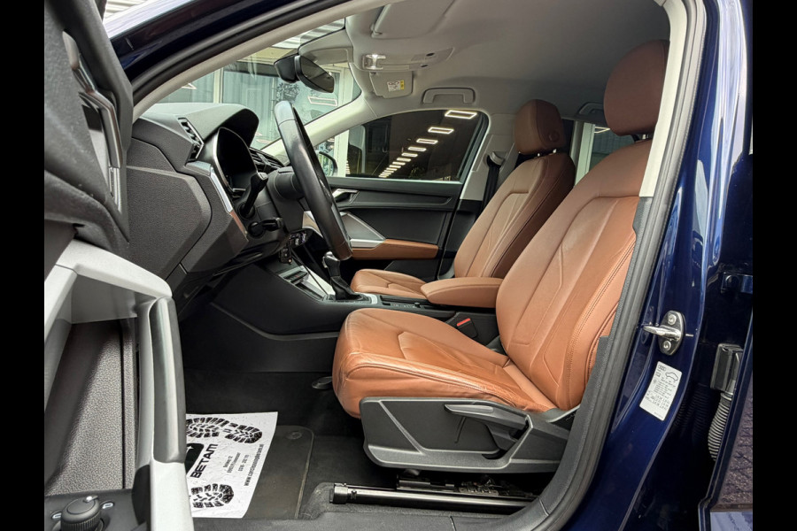 Audi Q3 Sportback 45 TFSI e S Edition 245 Pk | Navigatie | Voll Leder | ACC | Clima | Camera | 20"Licht metaal.