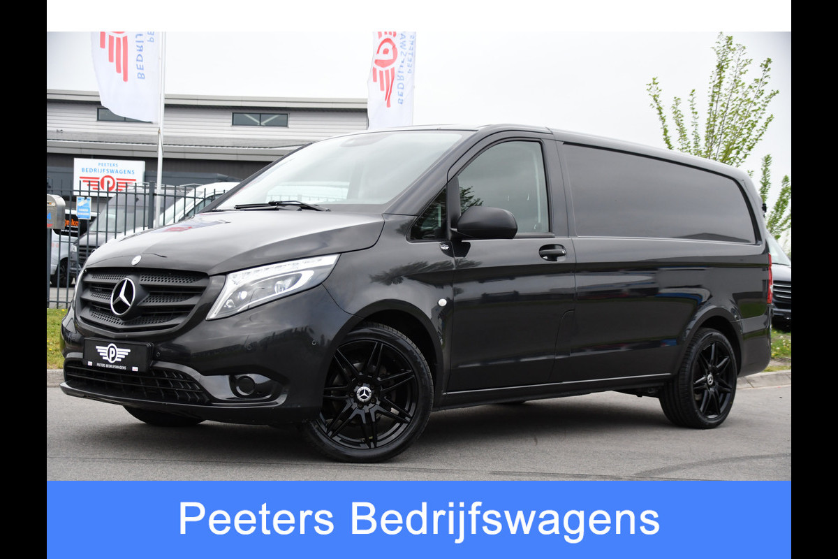 Mercedes-Benz Vito 116 CDI L2 PB Edition Camera, Cruise, Carplay, LED, 164pk, Automaat, Multimedia, Clima, Stoelverwarming, Uniek!