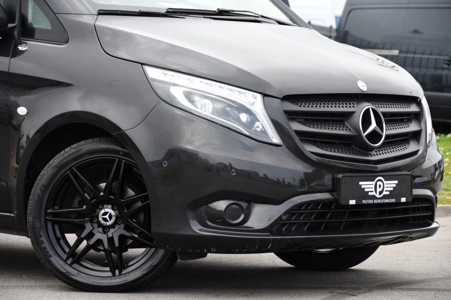 Mercedes-Benz Vito 116 CDI L2 PB Edition Camera, Cruise, Carplay, LED, 164pk, Automaat, Multimedia, Clima, Stoelverwarming, Uniek!