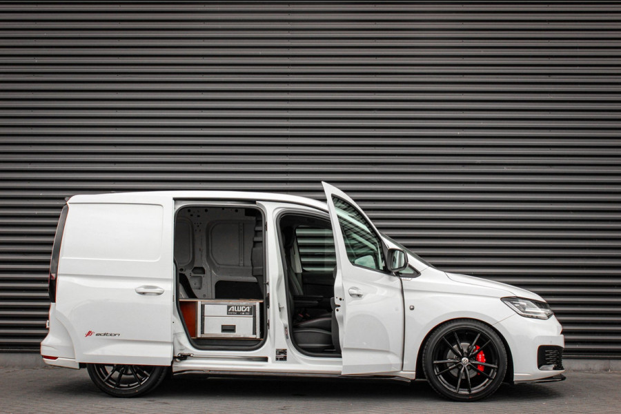 Volkswagen Caddy Cargo 2.0 TDI 199PK JB- EDITION / MAXTRON / SIDE- BARS / VERLAGING / ELEK- PAKKET / PDC / CAMERA / BLACK OPS