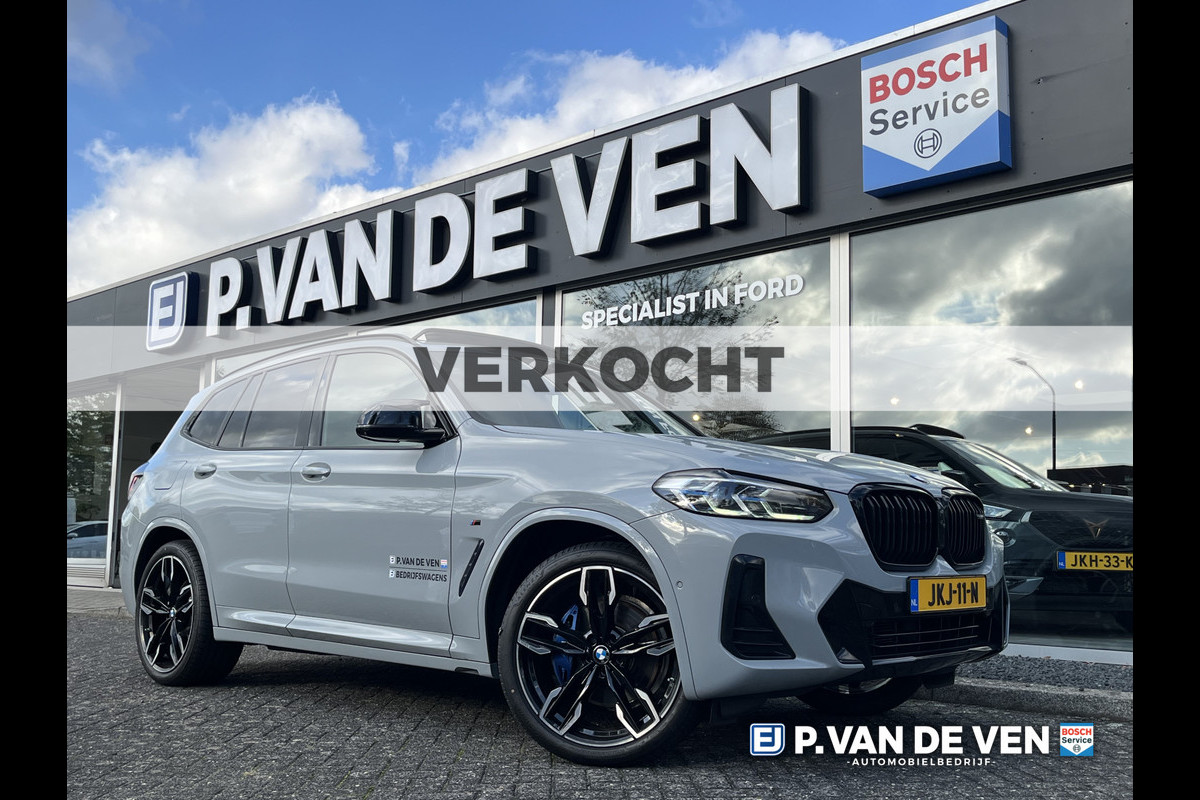 BMW X3 M40i xDrive High Executive M Sport 360pk/265kW Automaat | BTW | M-sportstoelen | Panoramadak | 21 inch | BMW Laser | HUD | Winterset € 1.500,-