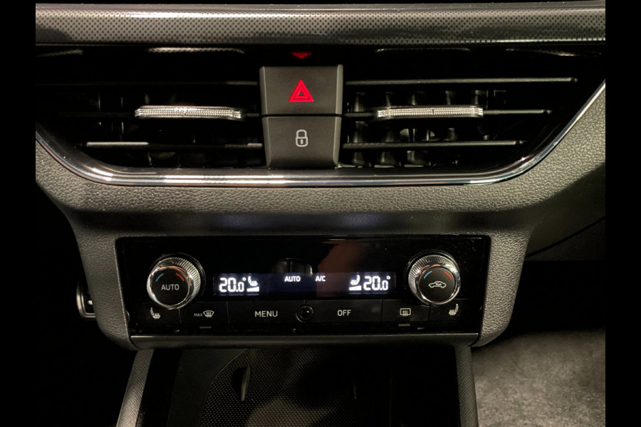 Škoda Kamiq 1.0 TSI Active|TREKHAAK|ACC|ANDROID AUTO|APPLE CARPLAY|CLIMATE CONTROL|DIGITAL COCKPIT|STOELVERWARMING|PDC V+A|LMV|