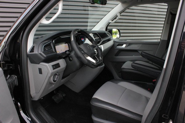 Volkswagen Transporter 2.0 TDI L2H1 CARAVELLE 204PK DC DUBBEL CABINE / ELEK.SCHUIF / FULL OPTIONS / LEDER / FULL BLACK / APPLE CAR