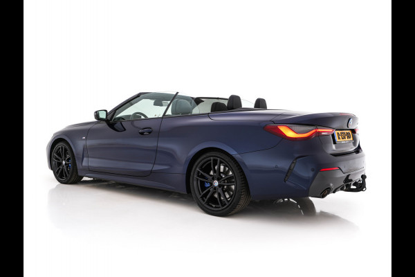 BMW 4 Serie Cabrio 420i M-Sportpack High Executive (INCL-BTW) *LEATHER | FULL-LED | MEMORY-PACK | BLINDSPOT | DIGI-COCKPIT | HIFI-SOUND | SHIFTPADDLES | CAMERA | DAB | NAVI-FULLMAP | TOWBAR | 19''ALU*