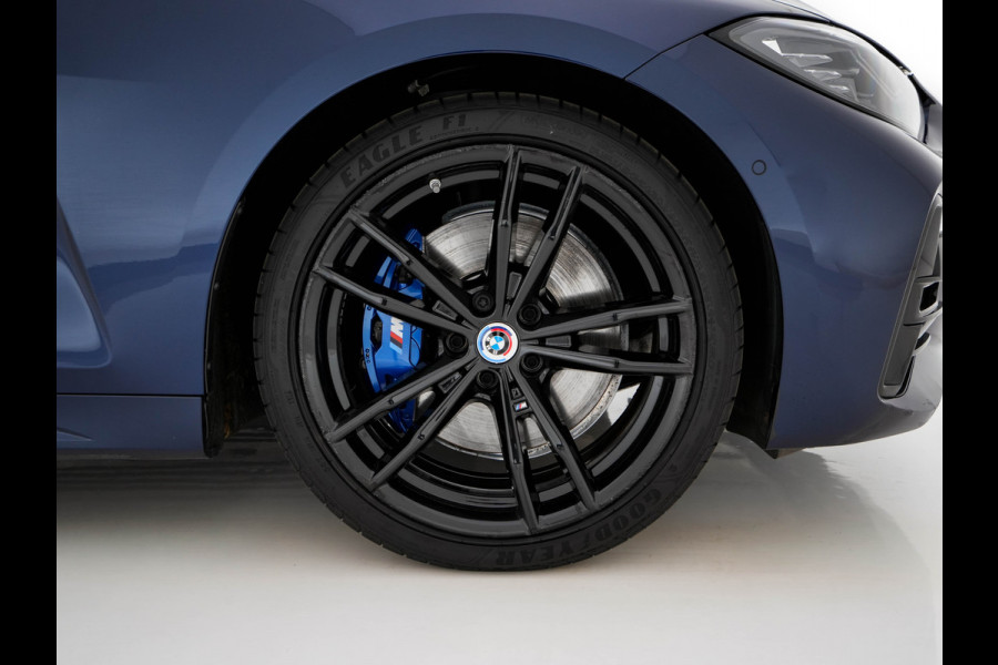 BMW 4 Serie Cabrio 420i M-Sportpack High Executive (INCL-BTW) *LEATHER | FULL-LED | MEMORY-PACK | BLINDSPOT | DIGI-COCKPIT | HIFI-SOUND | SHIFTPADDLES | CAMERA | DAB | NAVI-FULLMAP | TOWBAR | 19''ALU*