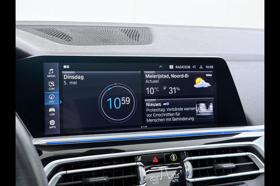 BMW X5 xDrive45e High Executive VAN: 55.900,- VOOR: 51.877,- UW WKVOORDEEL: 4.023,- | HARMAN KARDON| ELEK. TREKHAAK|ELEK. SCHUIF/ KANTELDAK| ACHTERBANK VERWARMING| HEAD-UP DISPLAY| DODE HOEK SENSOR| CAMERA| ACHTERAS BESTURING