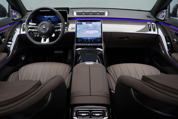 Mercedes-Benz S-Klasse AMG 63 S E Performance | 802pk | MANUFAKTUR | Keramisch | Achterasbesturing | Burmester High End | Distronic+ | HUD | Chauffeurspakket | Entertainmentpakket Premium Achter | Stoelventilatie V+A | Vlakkenverwarming |