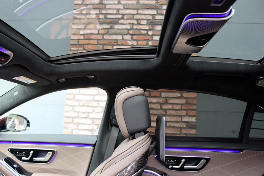 Mercedes-Benz S-Klasse AMG 63 S E Performance | 802pk | MANUFAKTUR | Keramisch | Achterasbesturing | Burmester High End | Distronic+ | HUD | Chauffeurspakket | Entertainmentpakket Premium Achter | Stoelventilatie V+A | Vlakkenverwarming |