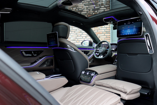 Mercedes-Benz S-Klasse AMG 63 S E Performance | 802pk | MANUFAKTUR | Keramisch | Achterasbesturing | Burmester High End | Distronic+ | HUD | Chauffeurspakket | Entertainmentpakket Premium Achter | Stoelventilatie V+A | Vlakkenverwarming |