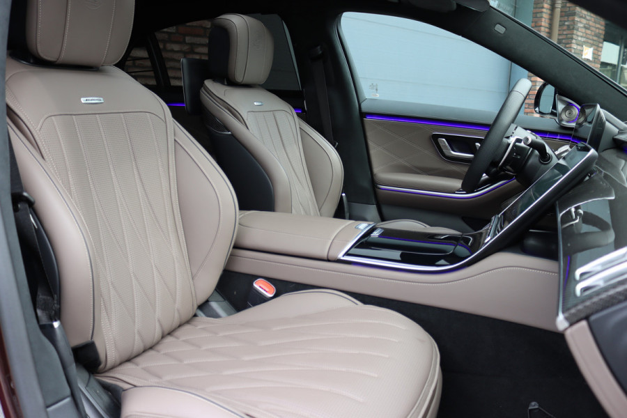 Mercedes-Benz S-Klasse AMG 63 S E Performance | 802pk | MANUFAKTUR | Keramisch | Achterasbesturing | Burmester High End | Distronic+ | HUD | Chauffeurspakket | Entertainmentpakket Premium Achter | Stoelventilatie V+A | Vlakkenverwarming |