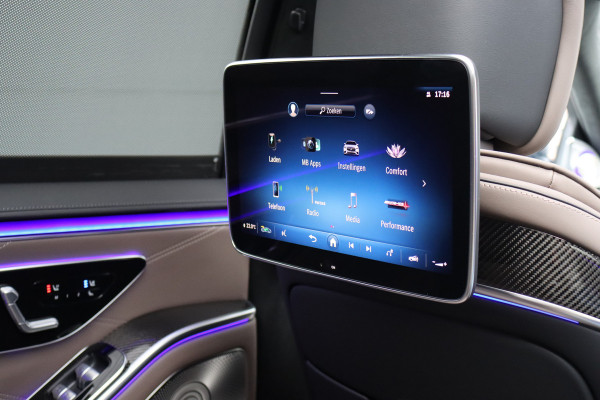 Mercedes-Benz S-Klasse AMG 63 S E Performance | 802pk | MANUFAKTUR | Keramisch | Achterasbesturing | Burmester High End | Distronic+ | HUD | Chauffeurspakket | Entertainmentpakket Premium Achter | Stoelventilatie V+A | Vlakkenverwarming |