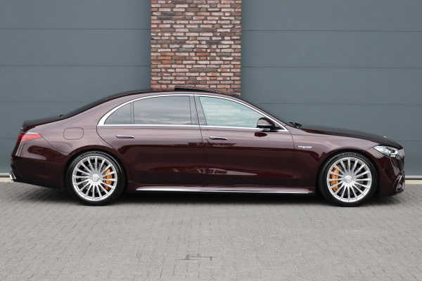 Mercedes-Benz S-Klasse AMG 63 S E Performance | 802pk | MANUFAKTUR | Keramisch | Achterasbesturing | Burmester High End | Distronic+ | HUD | Chauffeurspakket | Entertainmentpakket Premium Achter | Stoelventilatie V+A | Vlakkenverwarming |