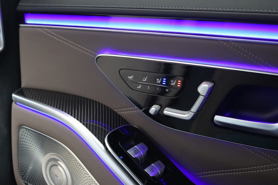 Mercedes-Benz S-Klasse AMG 63 S E Performance | 802pk | MANUFAKTUR | Keramisch | Achterasbesturing | Burmester High End | Distronic+ | HUD | Chauffeurspakket | Entertainmentpakket Premium Achter | Stoelventilatie V+A | Vlakkenverwarming |