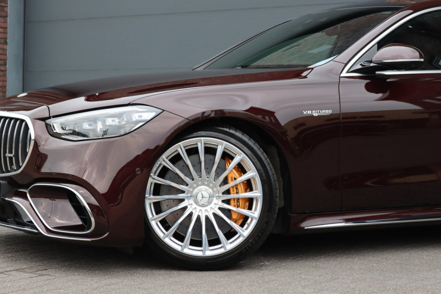 Mercedes-Benz S-Klasse AMG 63 S E Performance | 802pk | MANUFAKTUR | Keramisch | Achterasbesturing | Burmester High End | Distronic+ | HUD | Chauffeurspakket | Entertainmentpakket Premium Achter | Stoelventilatie V+A | Vlakkenverwarming |